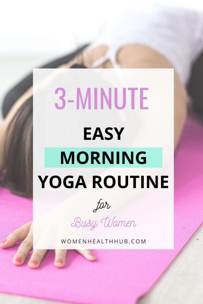 Morning yoga routine for beginners - Women Health Hub