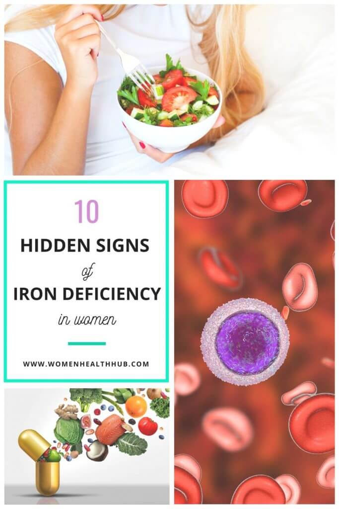10 Hidden (and OftenMissed) Signs of Iron Deficiency in Women
